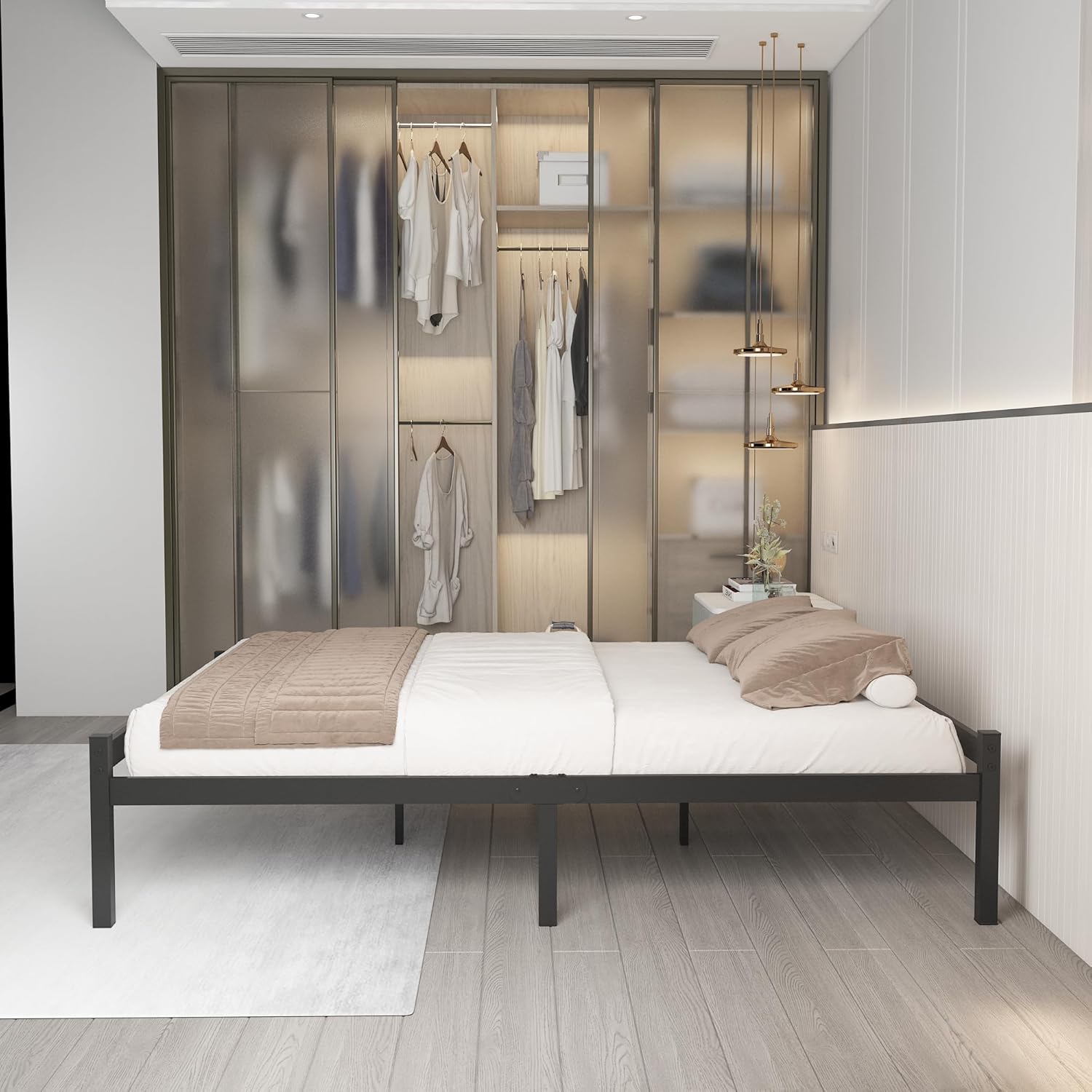 Felix 4ft Small Double Black Feature