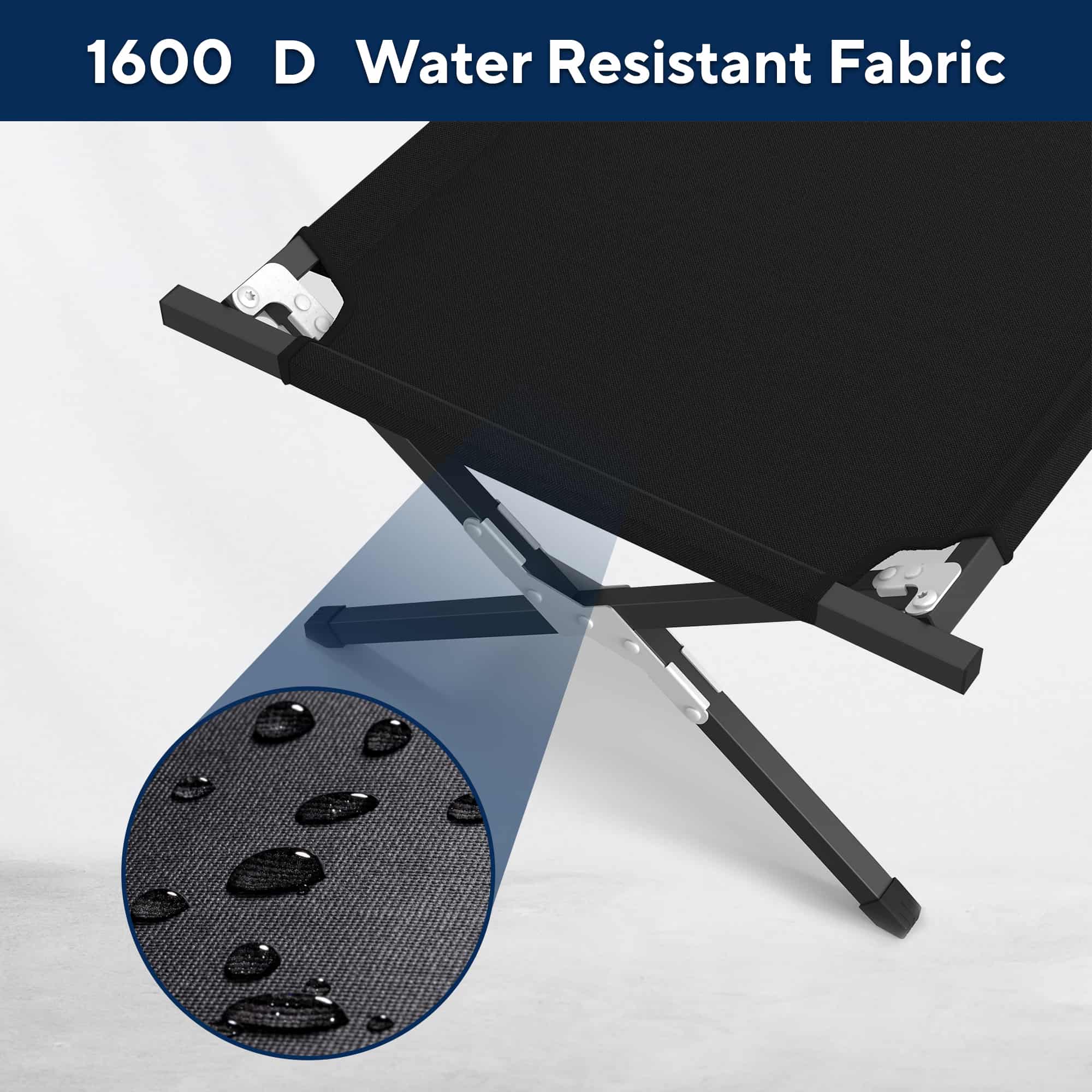 Folding Camping Bed, Heavy Duty Camping Cot Property