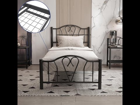 Orkide Single Bed Frame Assembly Video