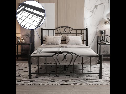 Orkide Double Bed Frame Assembly Video