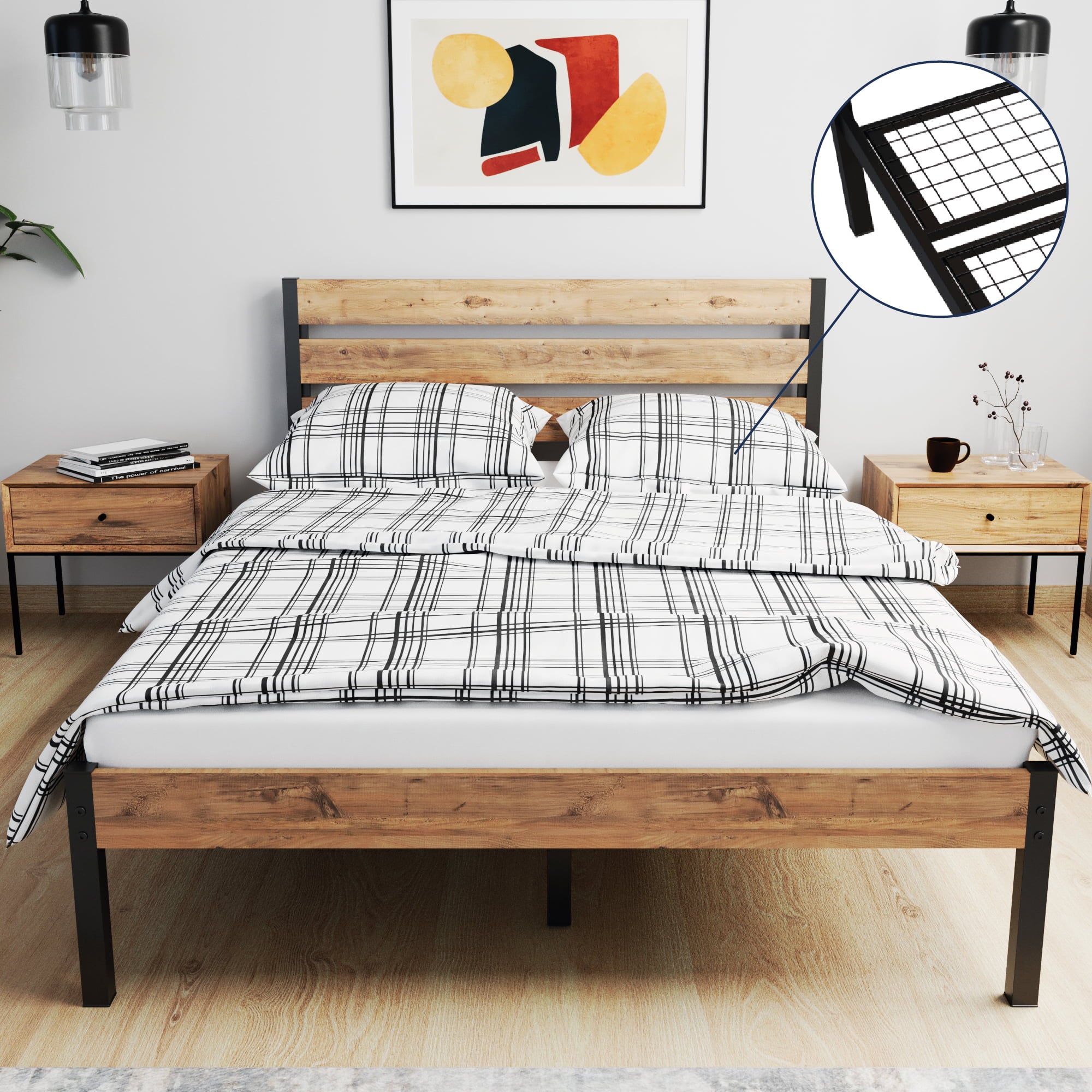 Arowana bed frame 4ft-4ft6-5ft main image