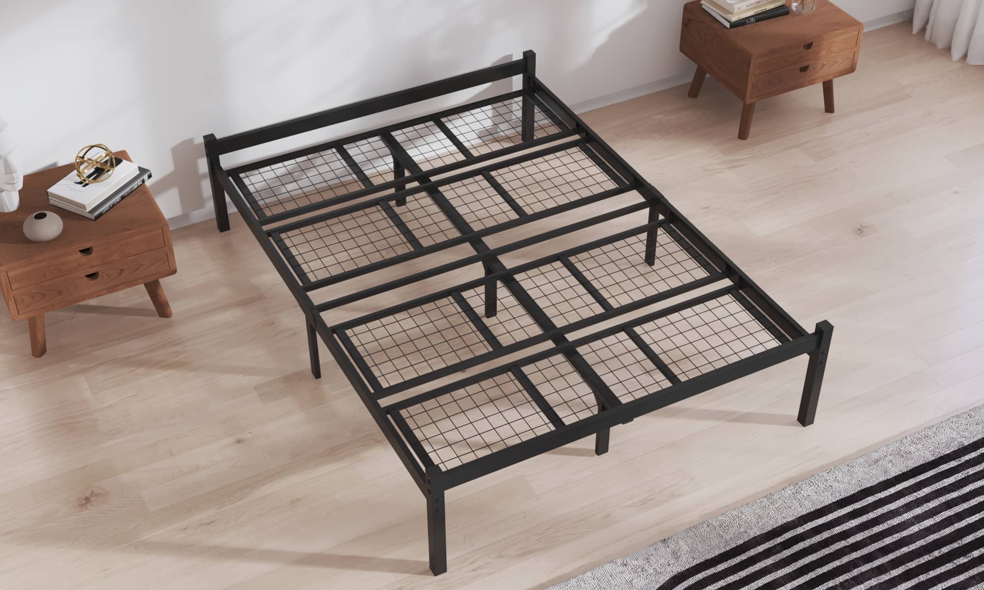 Mesh base vs slat comparison 4