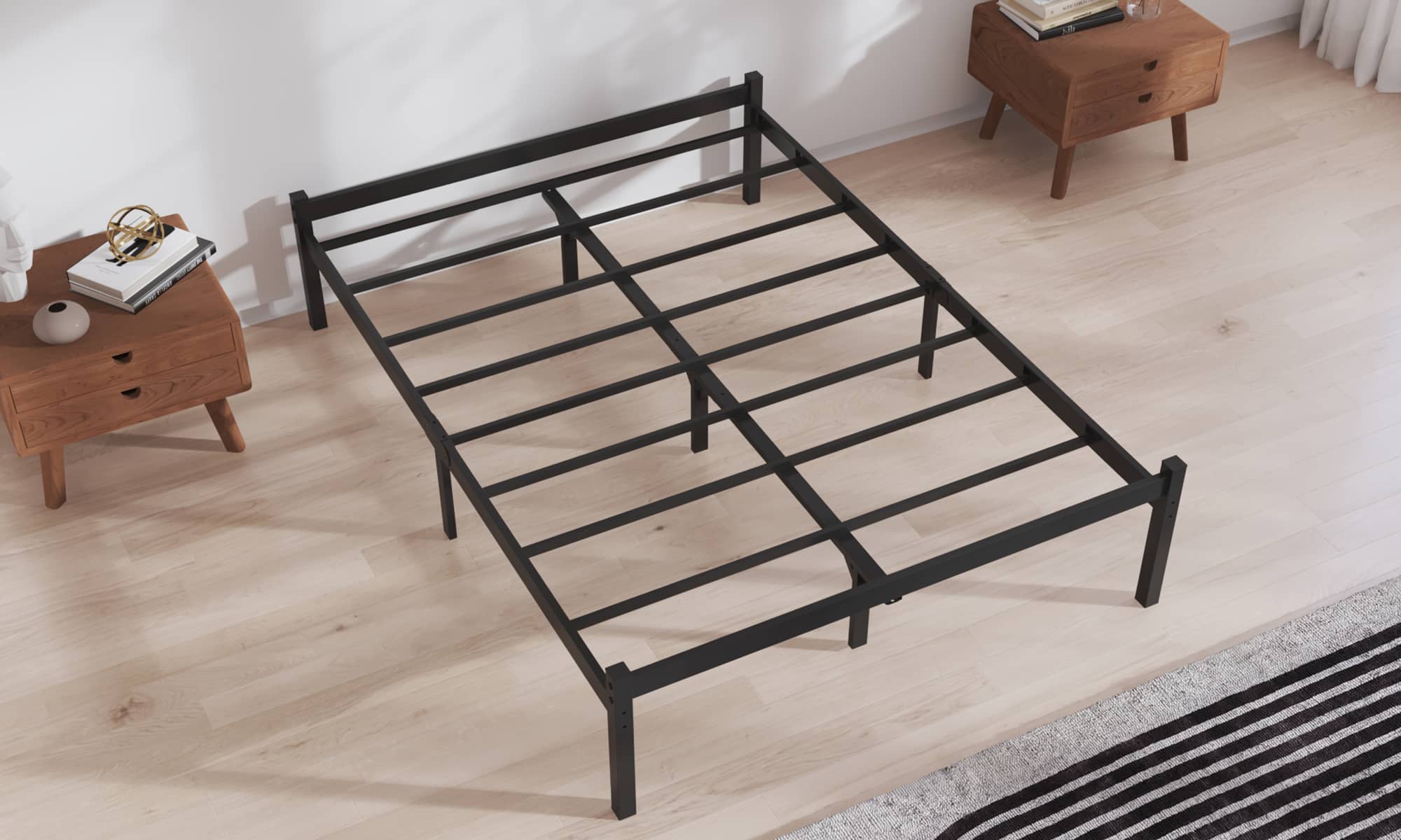 Mesh base vs slat comparison 2
